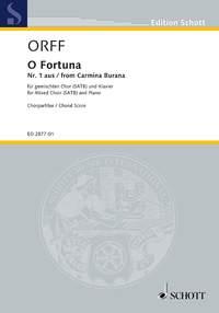 O Fortuna : No 1 of Carmina Burana
