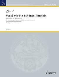 Weiß mir ein schönes Röselein : Kantate über ein altes Volkslied