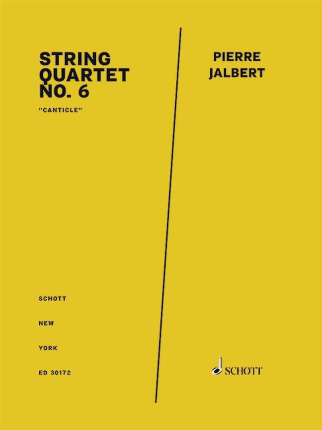String Quartet No. 6 : Canticle