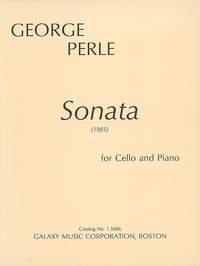 Sonata : for cello and piano