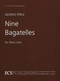 Nine Bagatelles : for piano solo