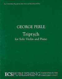 Triptych : for violin and piano