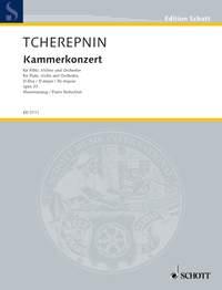 Chamber Concerto D Major Op. 33 : Piano reduction with solo parts