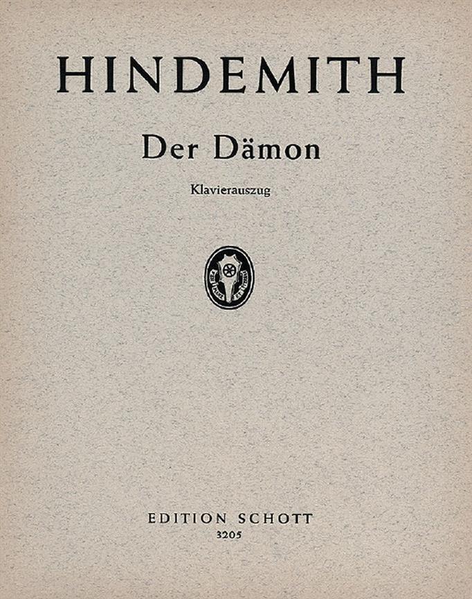 Der Dämon op. 28 : Tanzpantomime in zwei Bildern