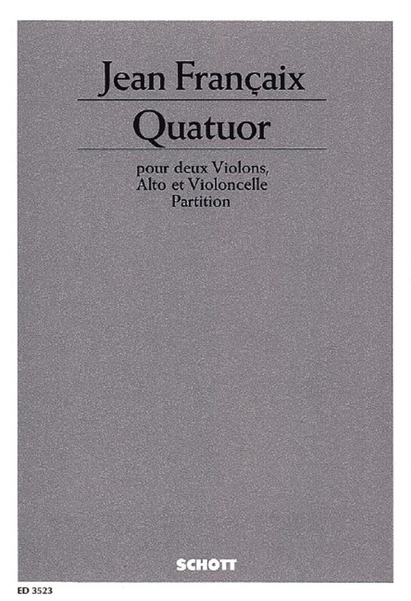 Quartet : for two violins, violo and violoncello