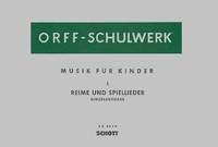 Reime und Spiellieder : aus Band I: Im Fünftonraum