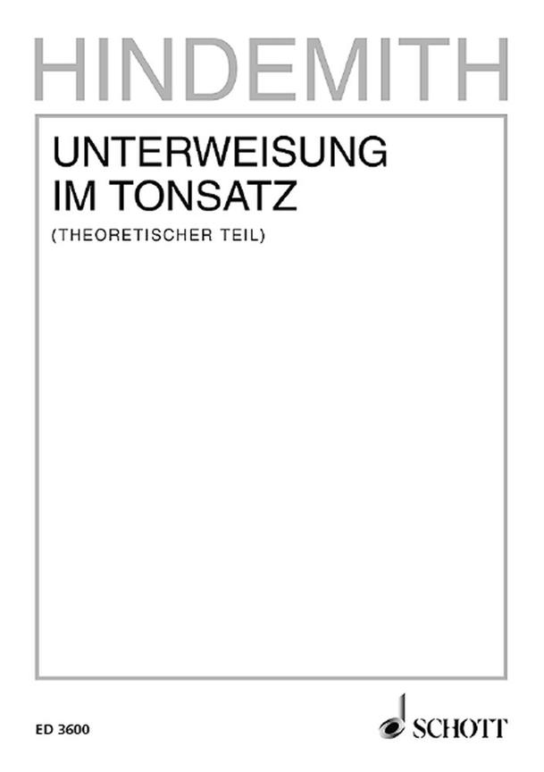 Unterweisung Im Tonsatz