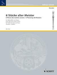 6 Stucke Alter Meister