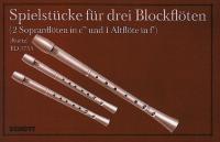 Spielstücke für 3 Blockflöten