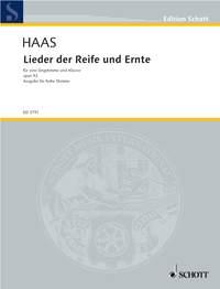 Lieder der Reife und Ernte op. 92 : 6 Gedichte
