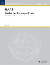 Lieder der Reife und Ernte op. 92 : 6 Gedichte