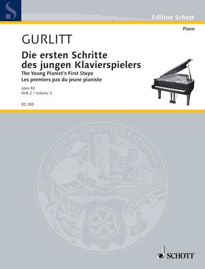 The Young Pianist's First Steps op. 82 Vol. 2 : Easy Exercises for Beginners