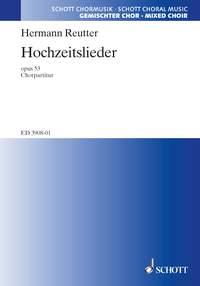 Hochzeitslieder op. 53 : aus Stimmen der Volker