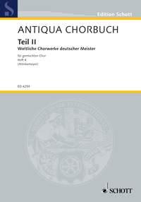 Antiqua Chorbuch 2 Weltliche