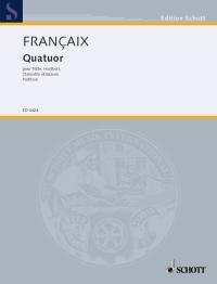 Quartet : for flute, oboe, clarinet in B flat and bassoon