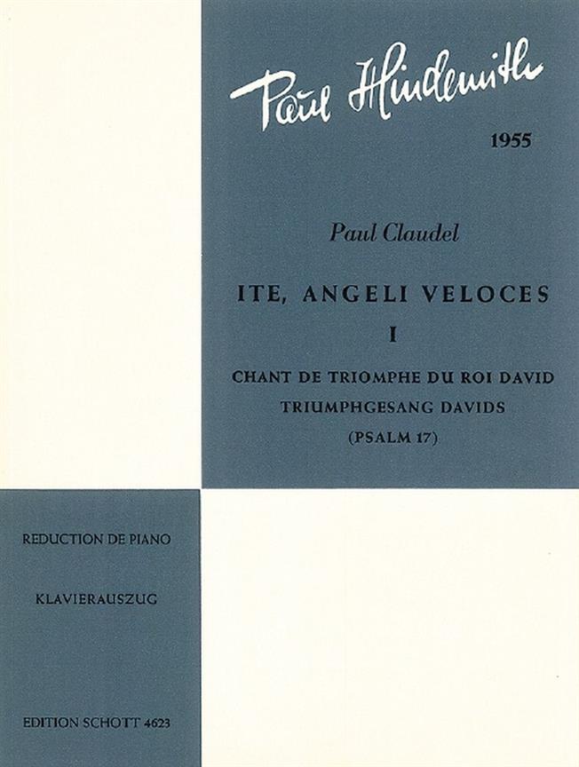 Ite, angeli Veloces : Kantate in 3 Teilen
