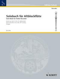 Solobuch für Blockflöte 1