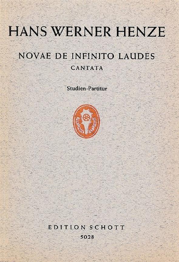 Novae de infinito laudes : Cantata