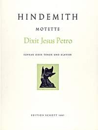 13 Motetten : Nr. 4 Dixit Jesus Petro (Joh. 21, 20-24)