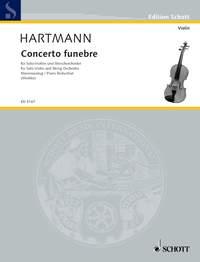 Concerto funebre : piano reduction with solo part