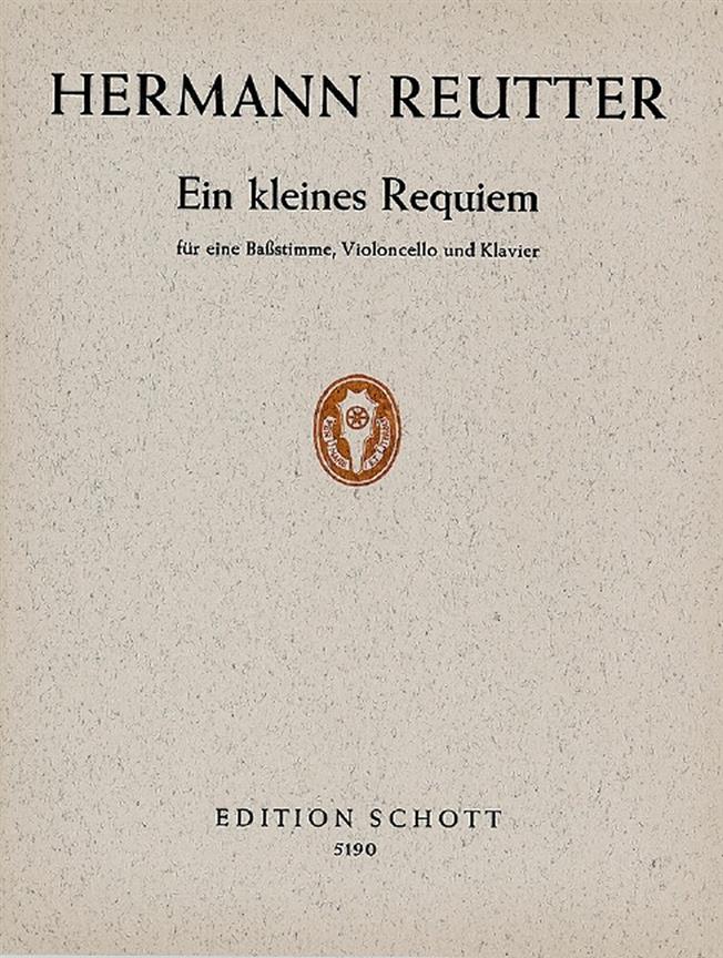 Ein kleines Requiem : auf Verse von Federico García Lorca