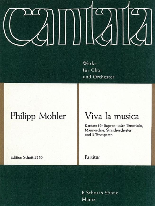 Viva la musica op. 41 : Kantate