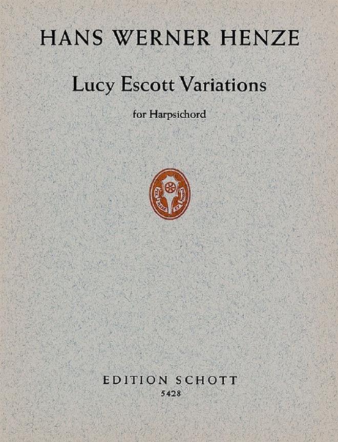 Lucy Escott Variations : for harpsichord