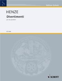 Divertimenti : for two pianos