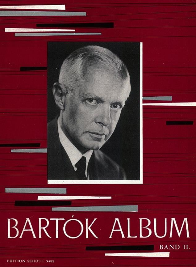 Piano album Band 2 : Sammlung von Bartok personlich ausgewahlter, zwischen 1908 und 1911 geschriebener Stucke fur Klavier