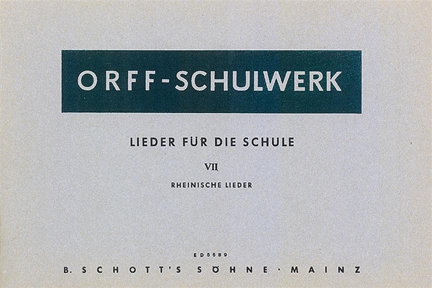Lieder für die Schule Heft 7 : Rheinische Lieder