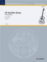 25 Leichte Gitarrenduos