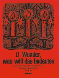 O Wunder, was will das bedeuten : Liedersammlung zur Adventszeit