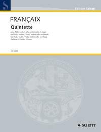 Quintet : for flute, string trio and harp