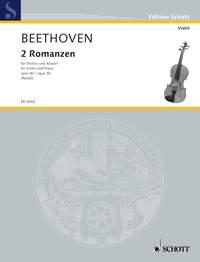 Two Romances op. 40 / 50 : G Major / F Major