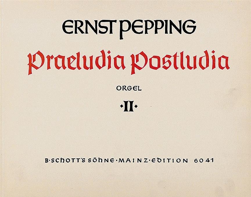 Praeludia - Postludia Band 2 : zu 18 Choralen