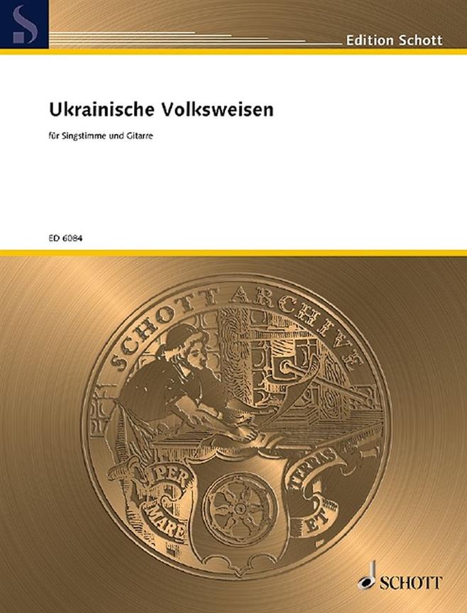 Ukrainische Volksweisen : 17 Volkslieder der Ukraine