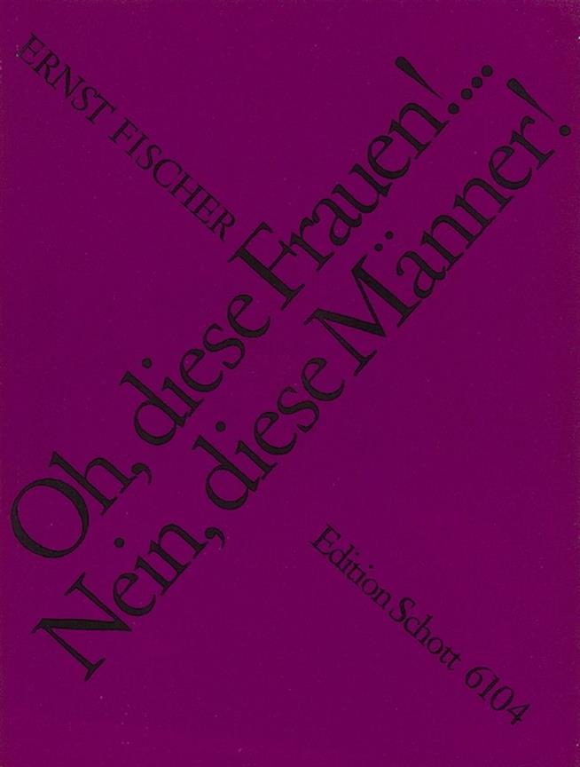 Oh, diese Frauen! Nein, diese Manner! : Dialog