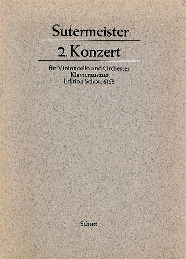Cello Concerto No. 2 : piano reduction with solo part
