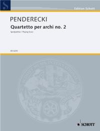 Quartetto per archi no. 2 : fur zwei Violinen, Viola und Violoncello