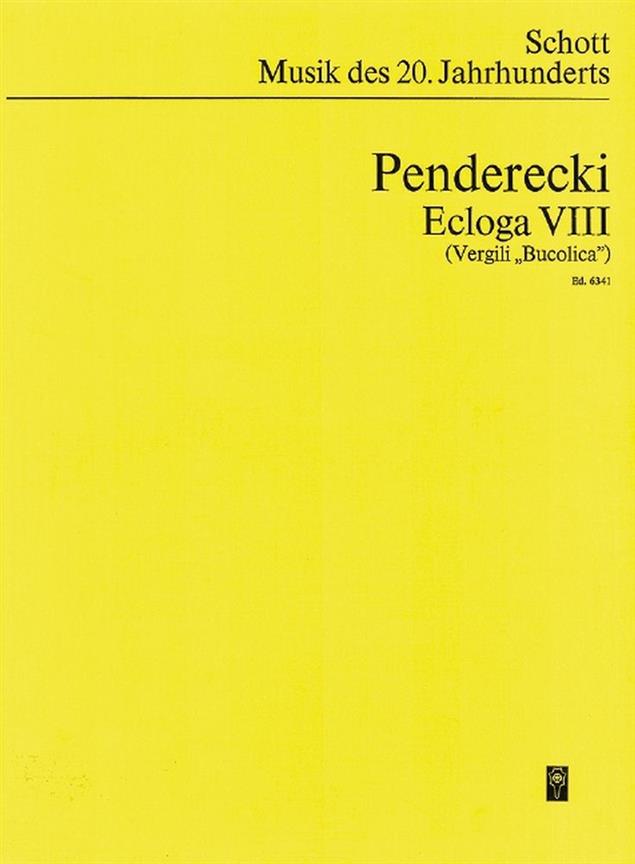 Ecloga VIII : Vergili Bucolica