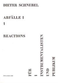 réactions : (Abfalle I1)