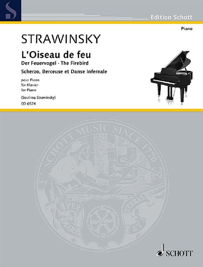 Scherzo Berceuse E Danza Infernale : S.Stravinsky