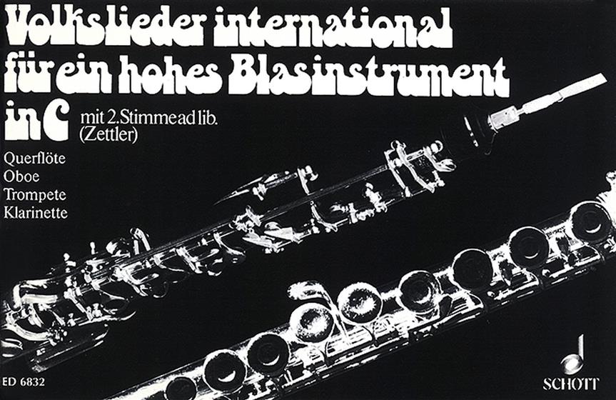 International Folksongs : for high brass instrument in C