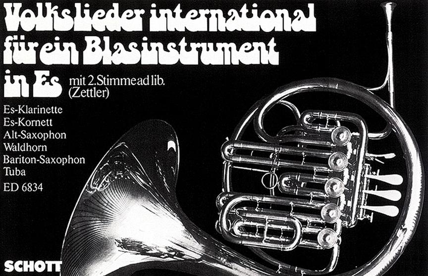 International Folksongs : for Brass instruments in Eb