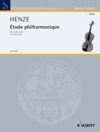 Etude Philharmonique Fur Violine Solo (1979) : Performing Marks By Gidon Kremer