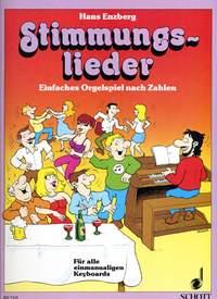 Stimmungslieder : Einfaches Orgelspiel nach Zahlen