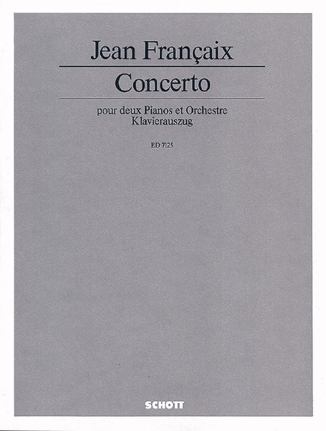 Concerto : piano reduction for 3 pianos