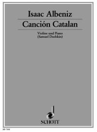 Cancion Catalan : Dushkin Transkriptionen Nr. 13