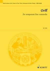 De temporum fine comoedia : Das Spiel vom Ende der Zeiten