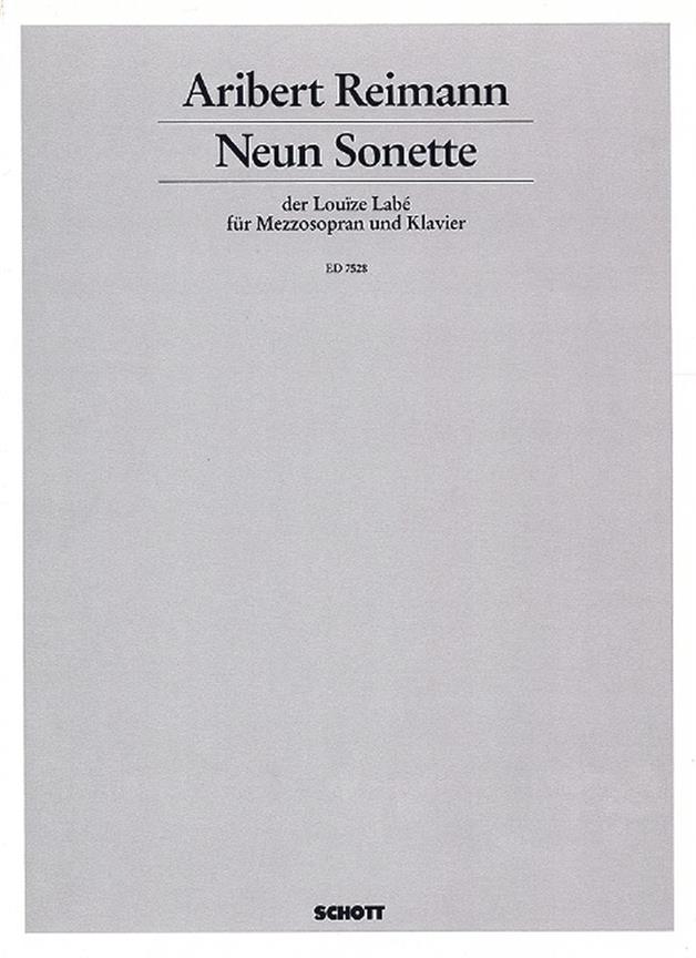 Neun Sonette der Louïze Labé